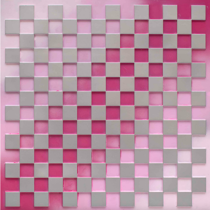 Pink Lady Faux Tin Ceiling Tile