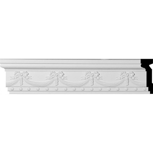 Federal Swag & Bow - Urethane Panel Moulding